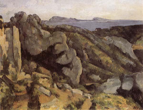 Paul Cezanne Rochers a l'Estaque
